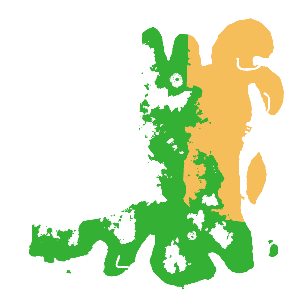 Biome Rust Map: Procedural Map, Size: 3500, Seed: 18082023