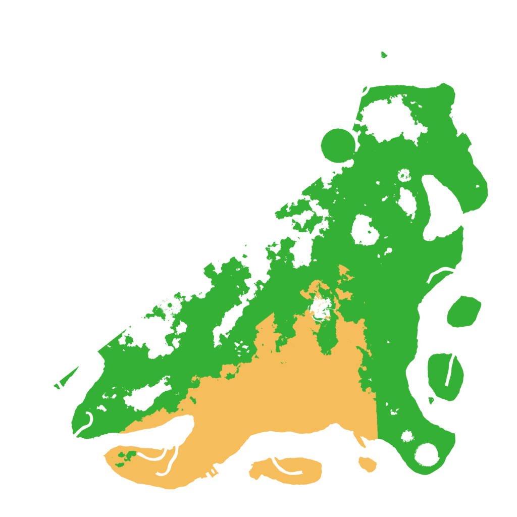 Biome Rust Map: Procedural Map, Size: 4000, Seed: 856508647