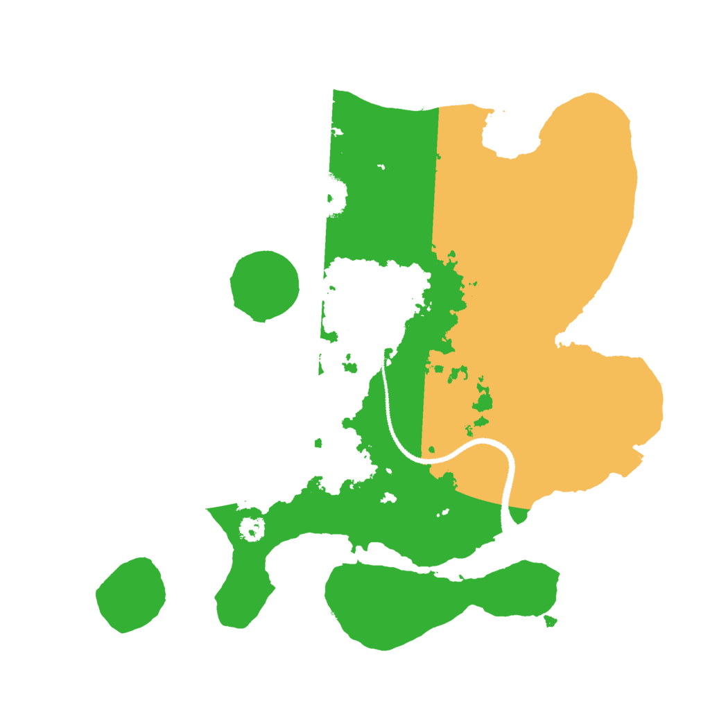 Biome Rust Map: Procedural Map, Size: 2800, Seed: 877373