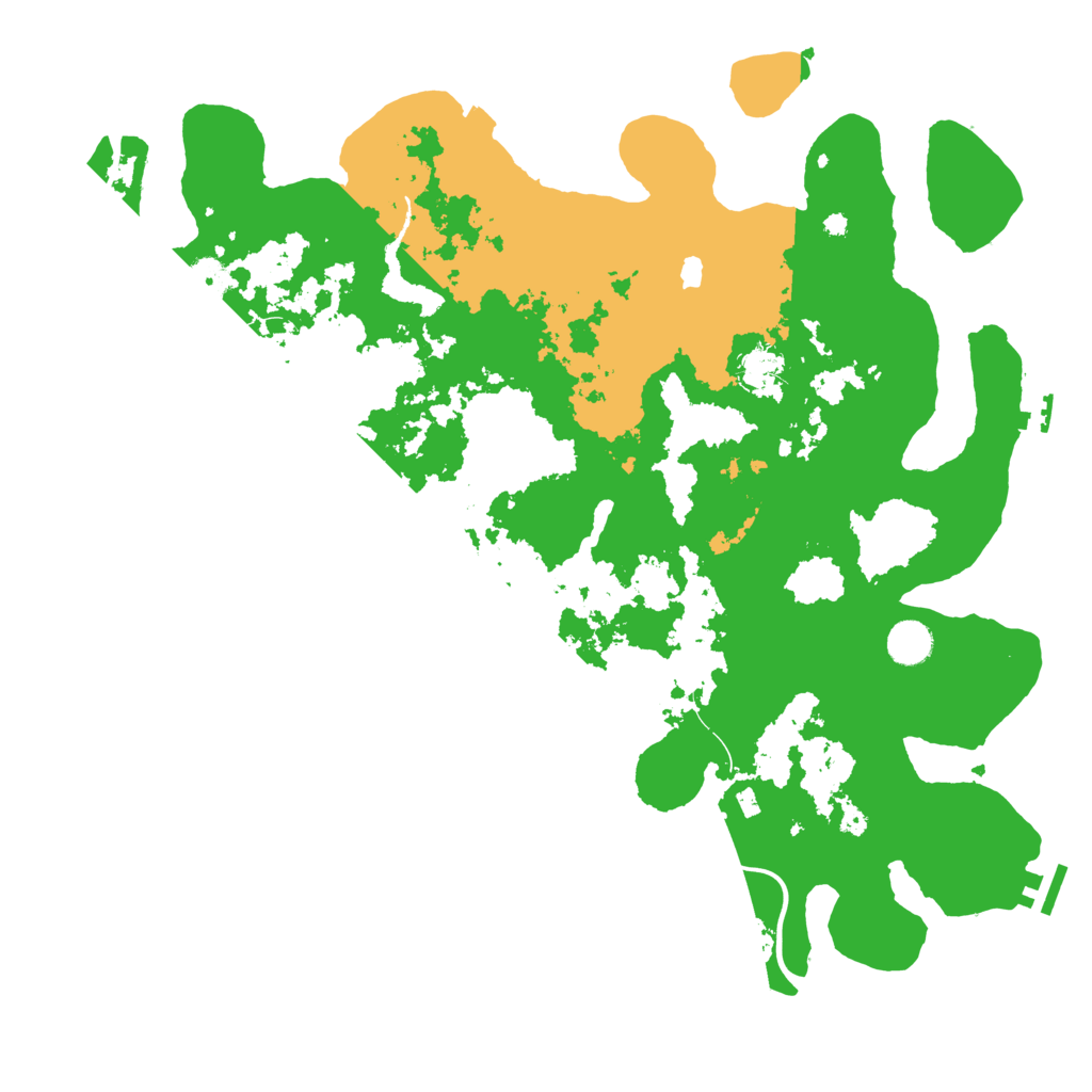 Biome Rust Map: Procedural Map, Size: 4250, Seed: 56794327
