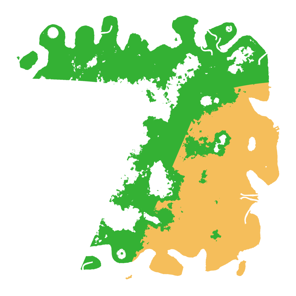 Biome Rust Map: Procedural Map, Size: 4750, Seed: 329907364