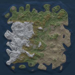 Thumbnail Rust Map: Procedural Map, Size: 4750, Seed: 329907364, 18 Monuments