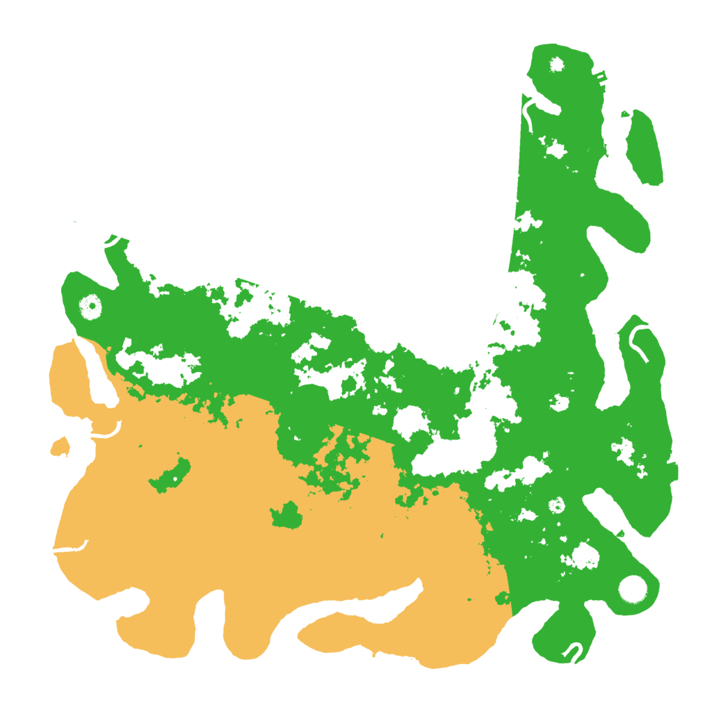 Biome Rust Map: Procedural Map, Size: 4500, Seed: 1782423248
