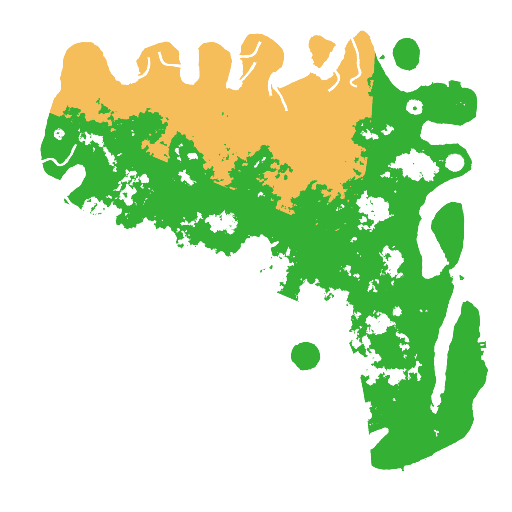 Biome Rust Map: Procedural Map, Size: 5000, Seed: 617957