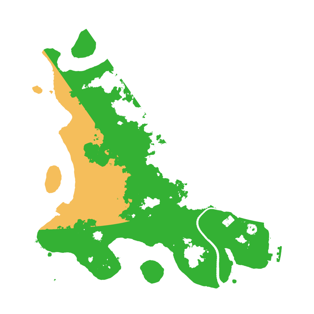 Biome Rust Map: Procedural Map, Size: 3000, Seed: 108000508