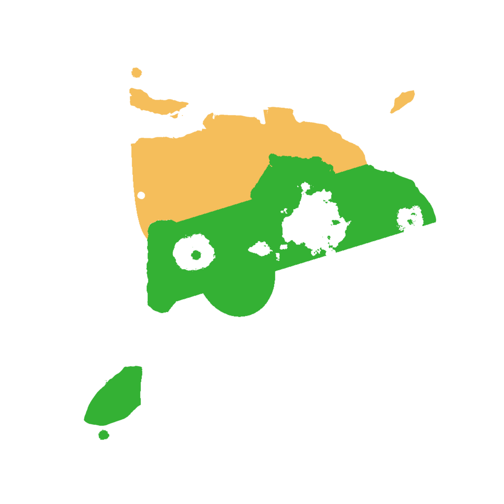 Biome Rust Map: Procedural Map, Size: 2000, Seed: 69645