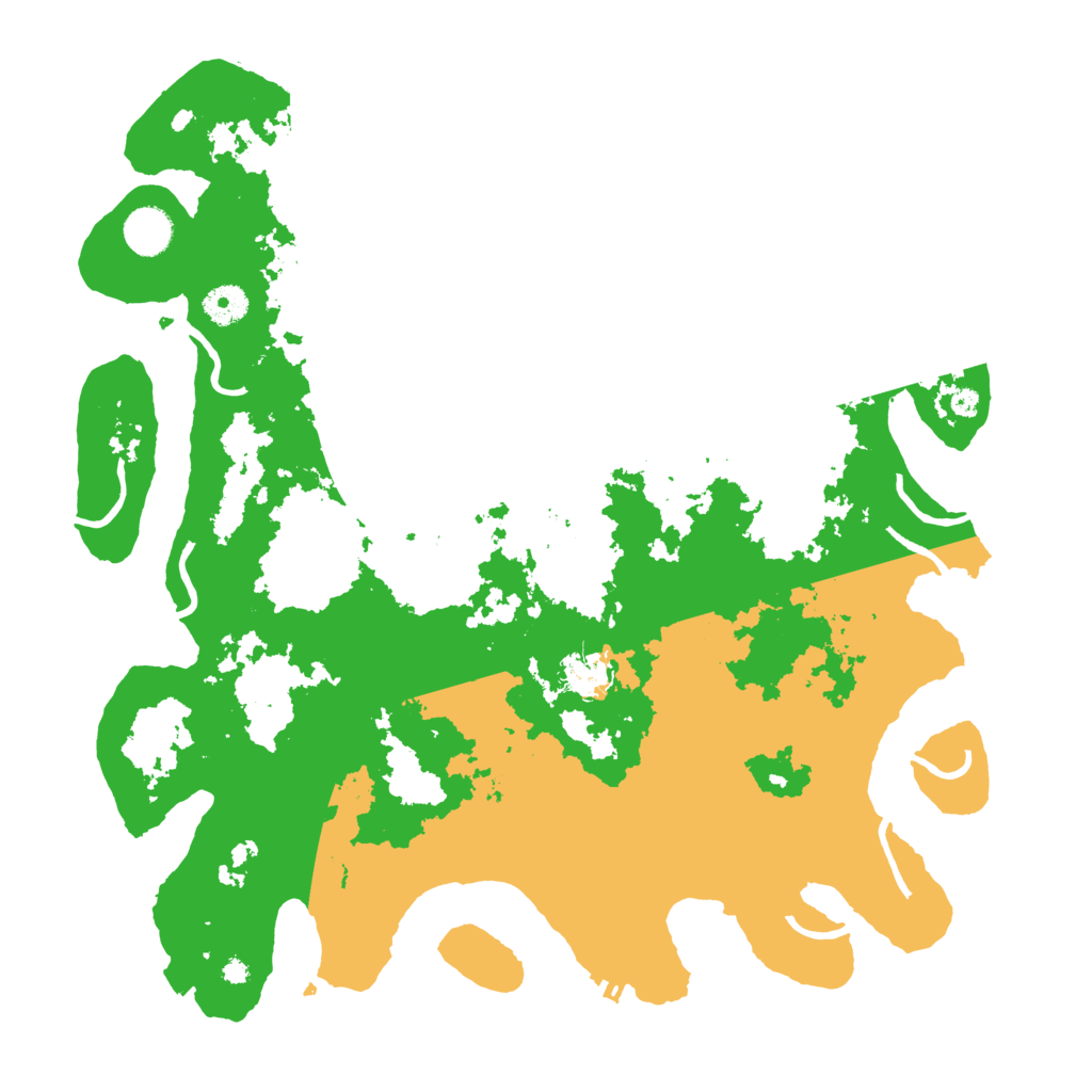 Biome Rust Map: Procedural Map, Size: 3950, Seed: 615047380