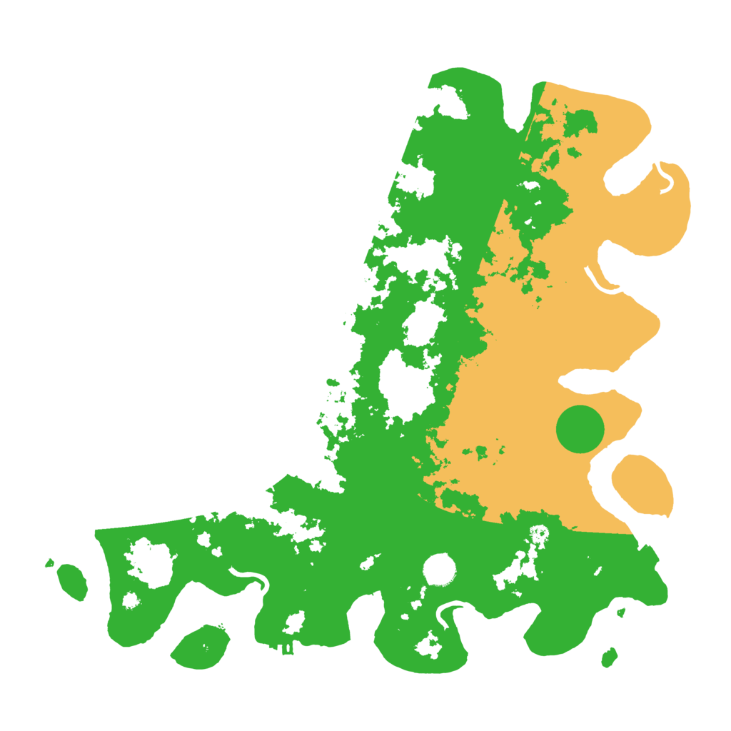 Biome Rust Map: Procedural Map, Size: 4000, Seed: 1101458277