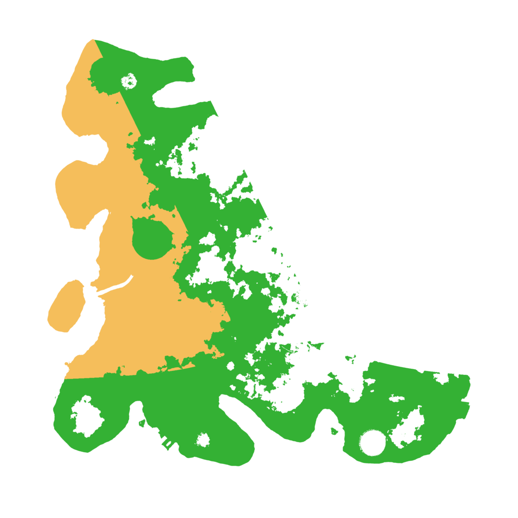 Biome Rust Map: Procedural Map, Size: 3500, Seed: 827550657