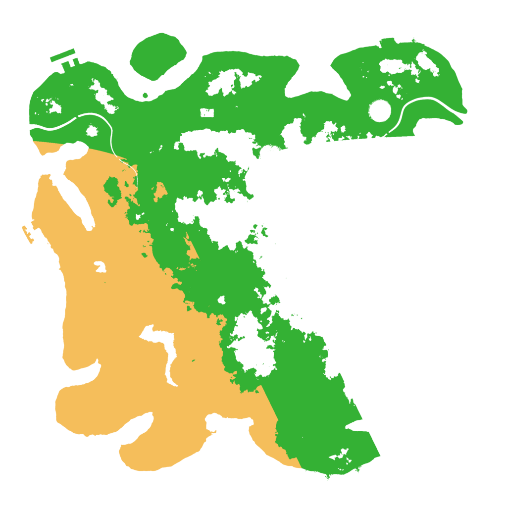 Biome Rust Map: Procedural Map, Size: 4000, Seed: 418464159