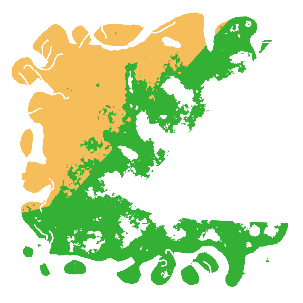 Biome Rust Map: Procedural Map, Size: 5000, Seed: 350601730