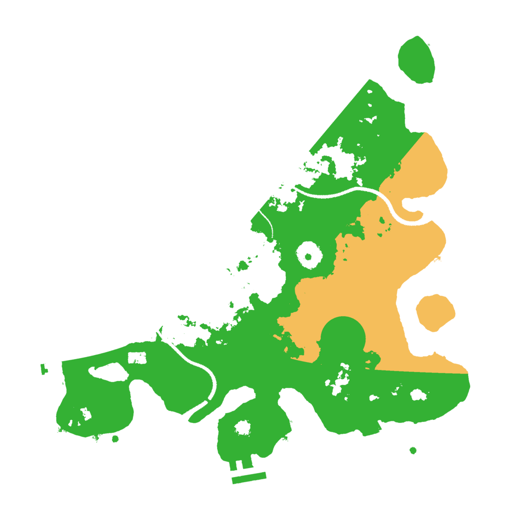 Biome Rust Map: Procedural Map, Size: 3000, Seed: 1177078331