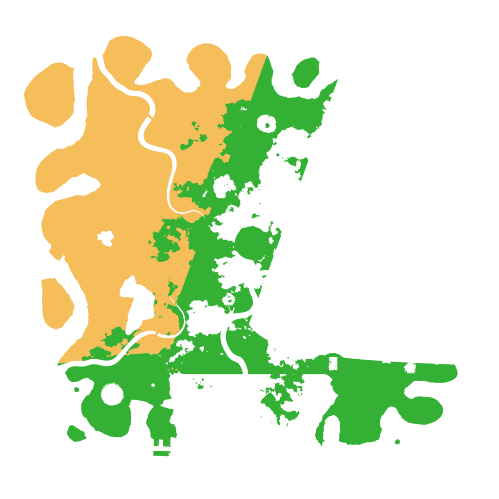 Biome Rust Map: Procedural Map, Size: 4000, Seed: 586248