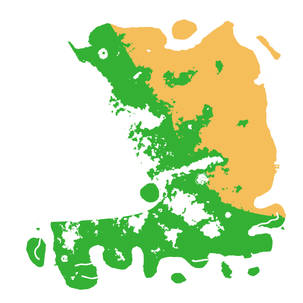 Biome Rust Map: Procedural Map, Size: 4500, Seed: 317066913