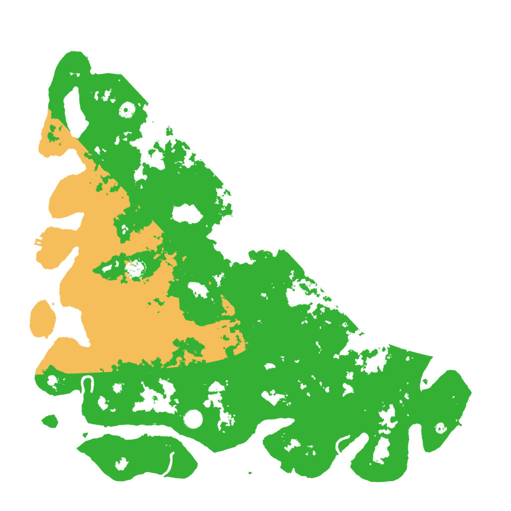 Biome Rust Map: Procedural Map, Size: 4800, Seed: 2101380706