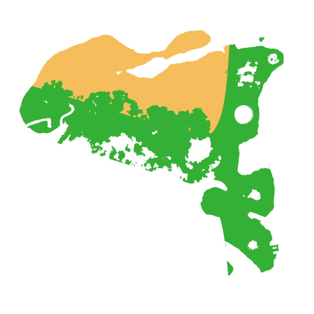 Biome Rust Map: Procedural Map, Size: 3000, Seed: 200243656