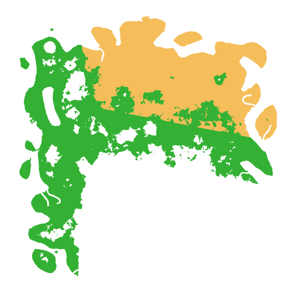 Biome Rust Map: Procedural Map, Size: 4500, Seed: 1146829452