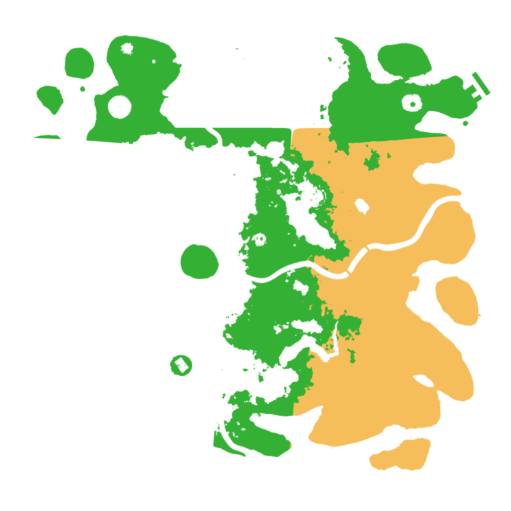 Biome Rust Map: Procedural Map, Size: 4000, Seed: 1463646297