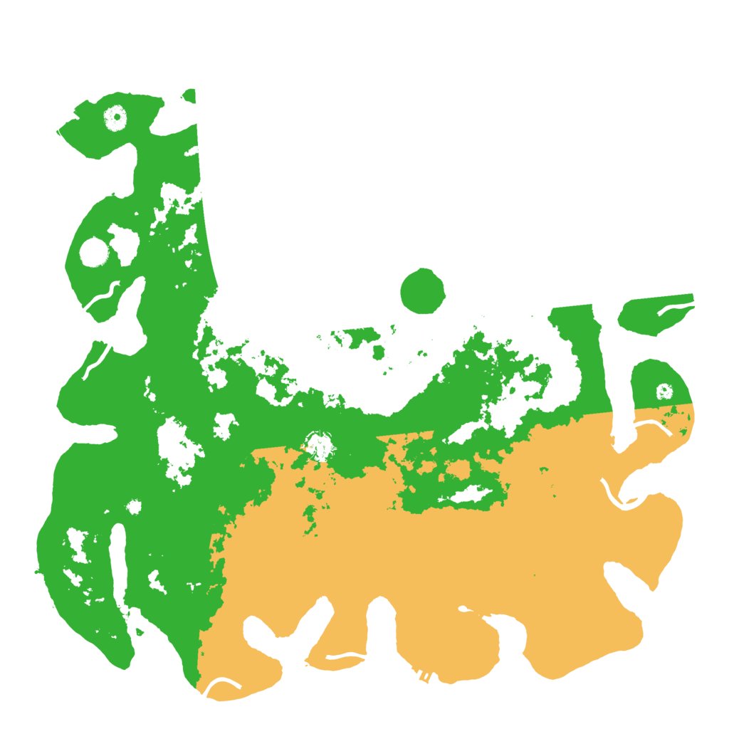 Biome Rust Map: Procedural Map, Size: 4500, Seed: 500026093