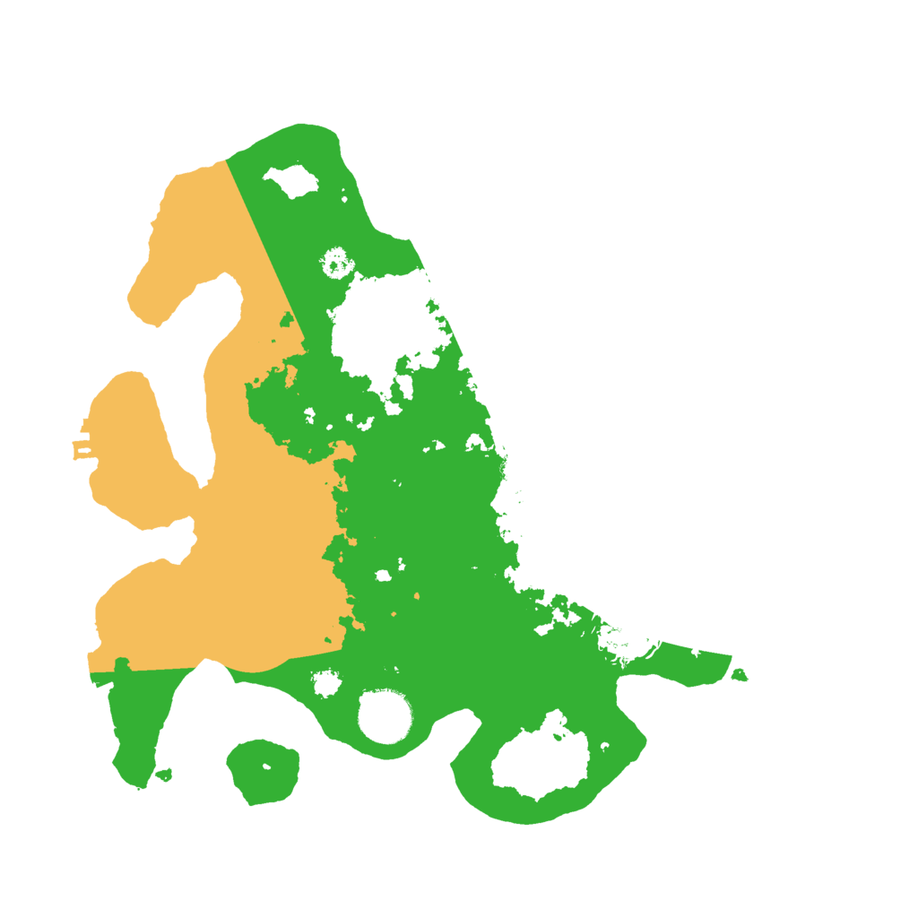 Biome Rust Map: Procedural Map, Size: 3000, Seed: 394514260