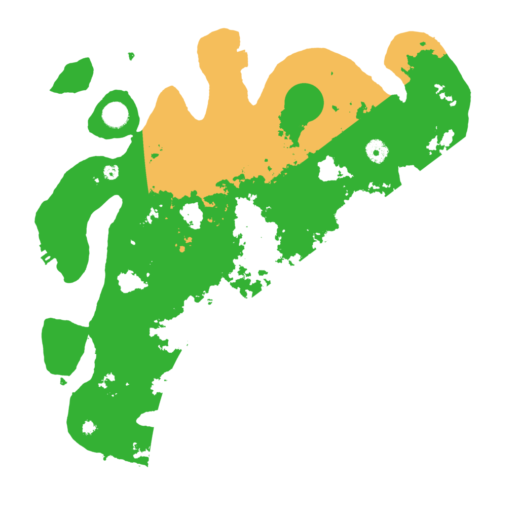 Biome Rust Map: Procedural Map, Size: 3500, Seed: 19908584