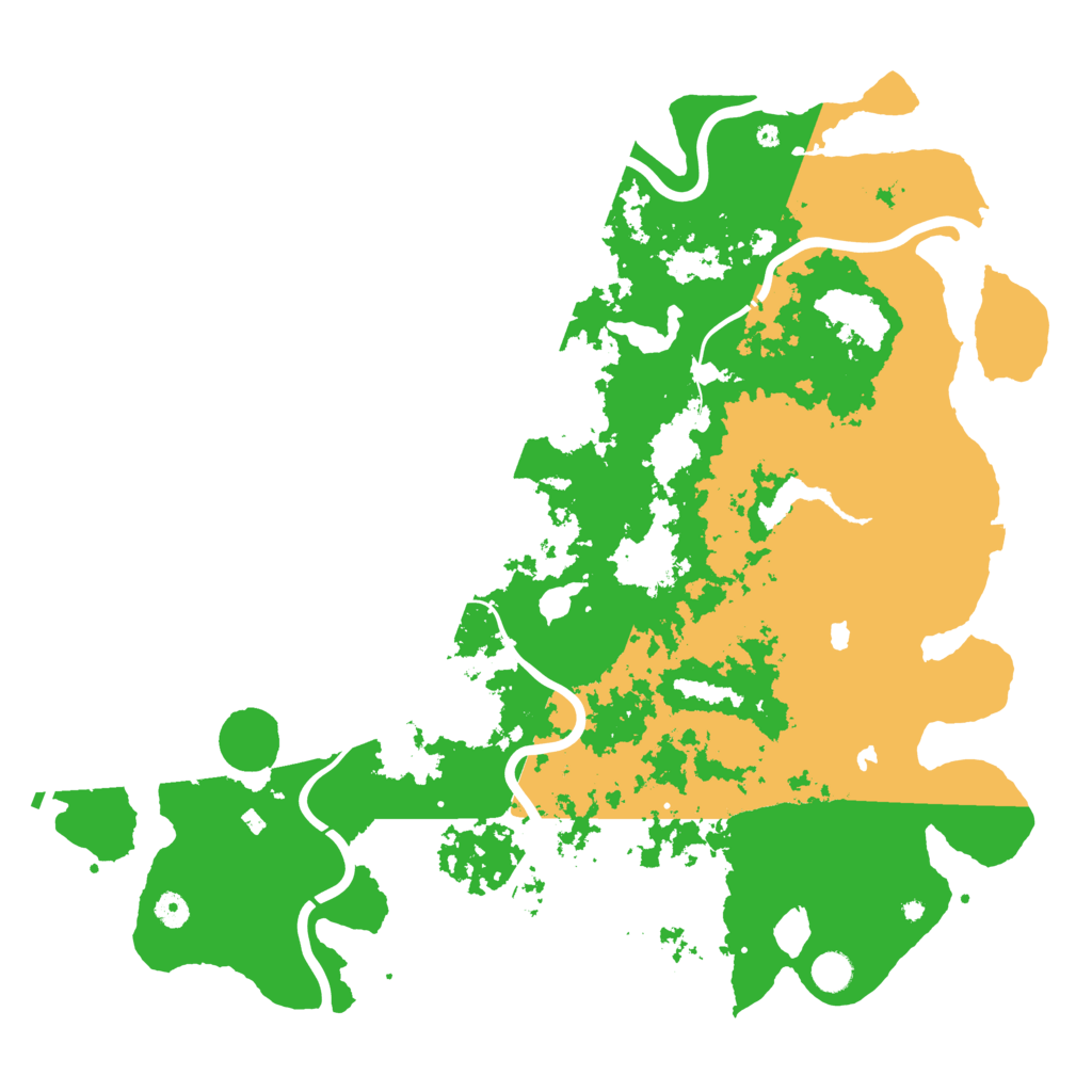 Biome Rust Map: Procedural Map, Size: 4800, Seed: 1401617820