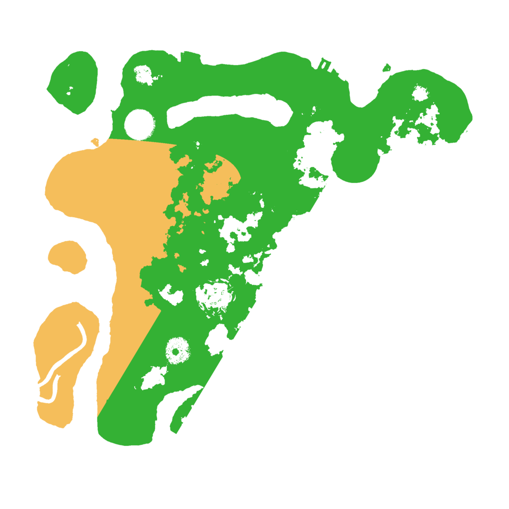 Biome Rust Map: Procedural Map, Size: 3000, Seed: 2100923534