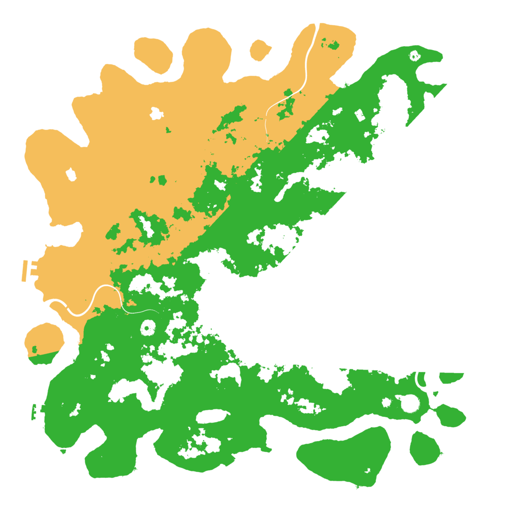 Biome Rust Map: Procedural Map, Size: 4800, Seed: 1330939940