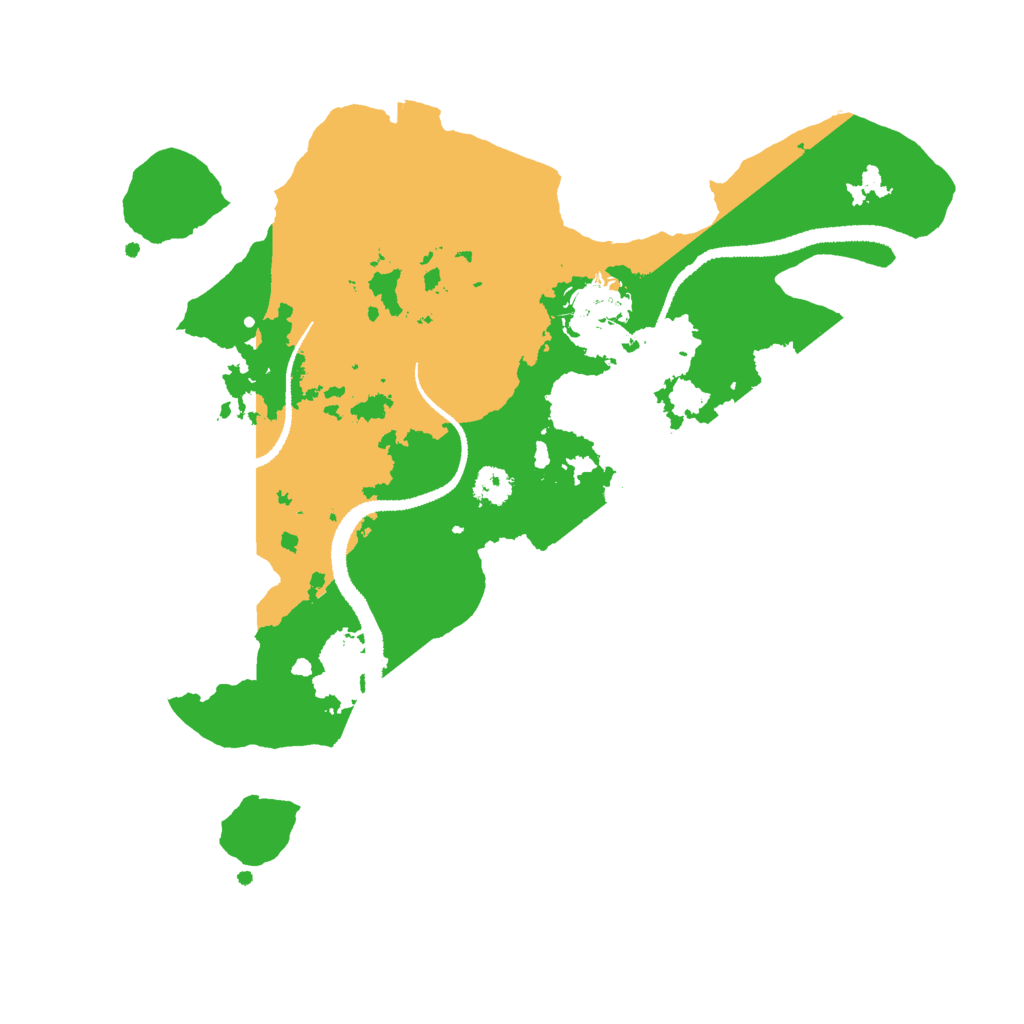 Biome Rust Map: Procedural Map, Size: 2750, Seed: 1440404701