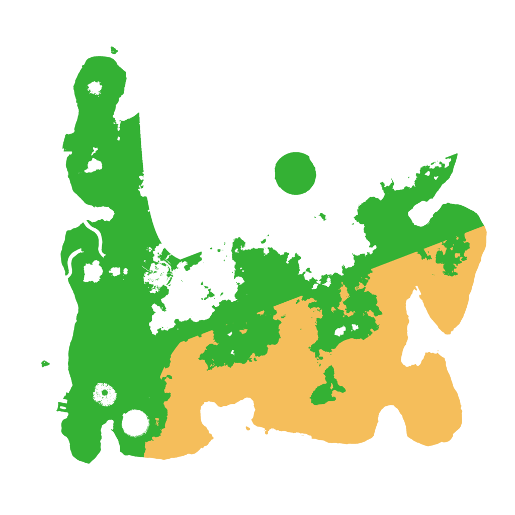 Biome Rust Map: Procedural Map, Size: 3400, Seed: 7372474