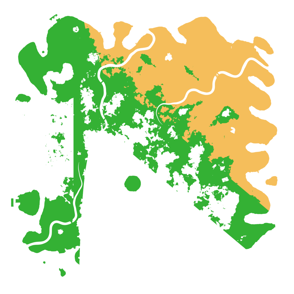 Biome Rust Map: Procedural Map, Size: 5000, Seed: 36231847