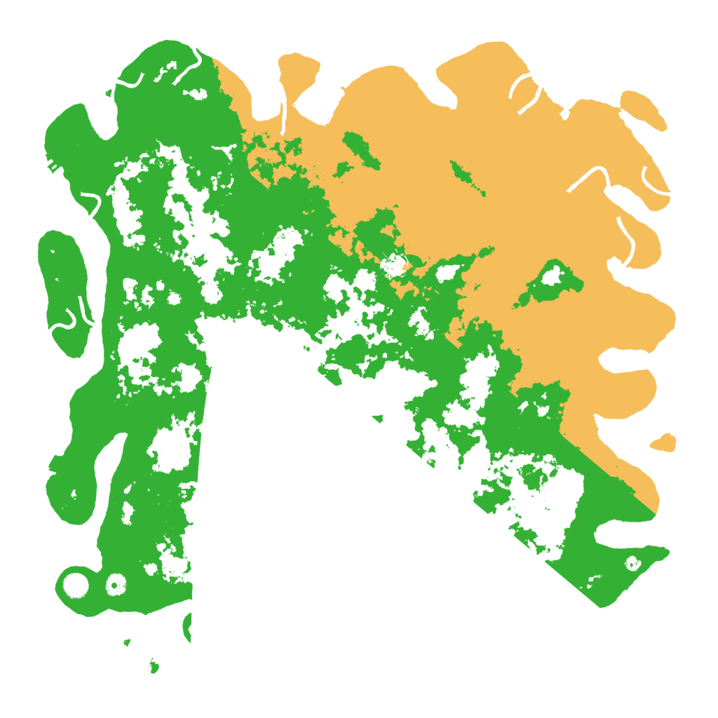 Biome Rust Map: Procedural Map, Size: 5000, Seed: 36231847