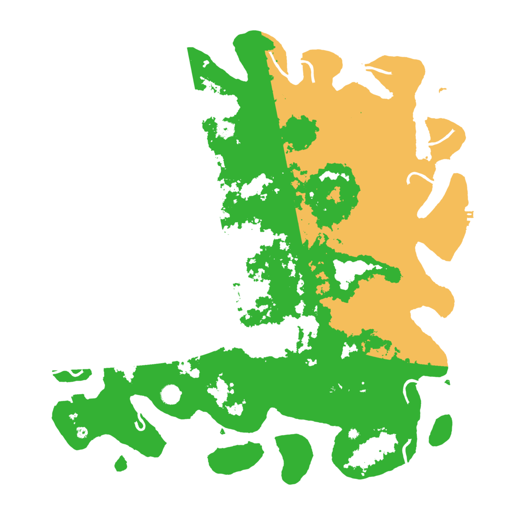 Biome Rust Map: Procedural Map, Size: 4500, Seed: 1730364402