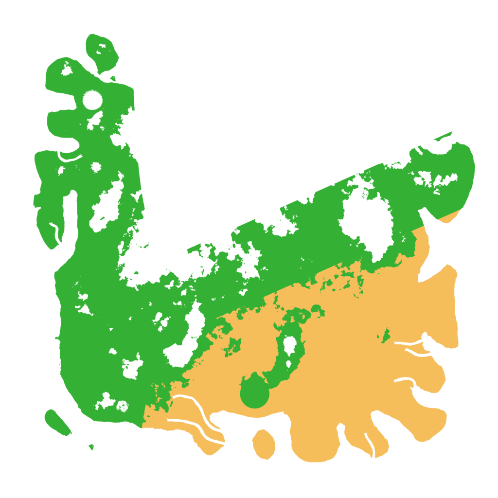 Biome Rust Map: Procedural Map, Size: 4500, Seed: 875478978