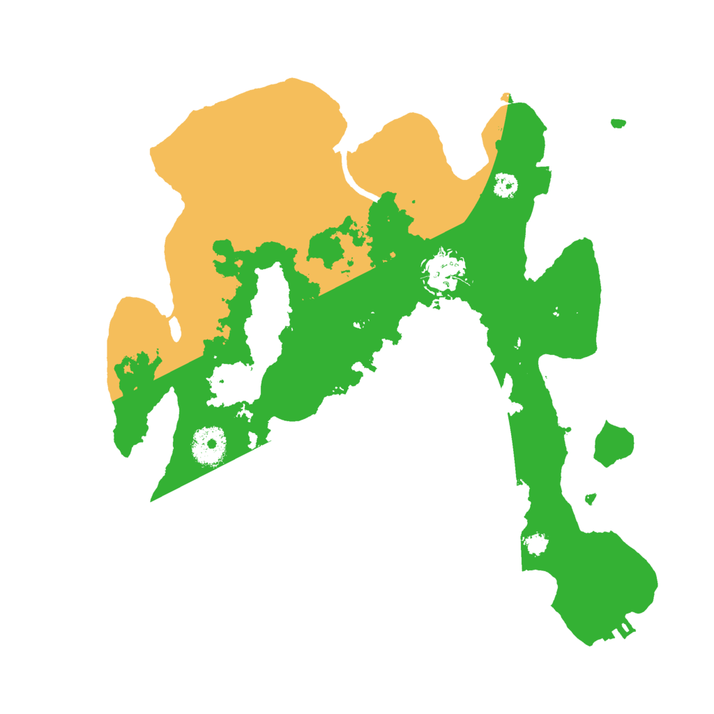 Biome Rust Map: Procedural Map, Size: 3000, Seed: 310868479