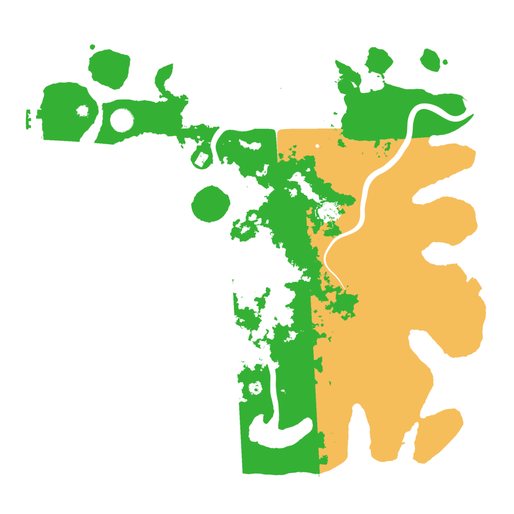 Biome Rust Map: Procedural Map, Size: 3950, Seed: 1346865161
