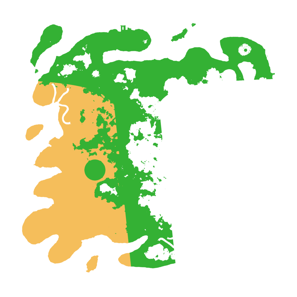 Biome Rust Map: Procedural Map, Size: 3750, Seed: 27689541