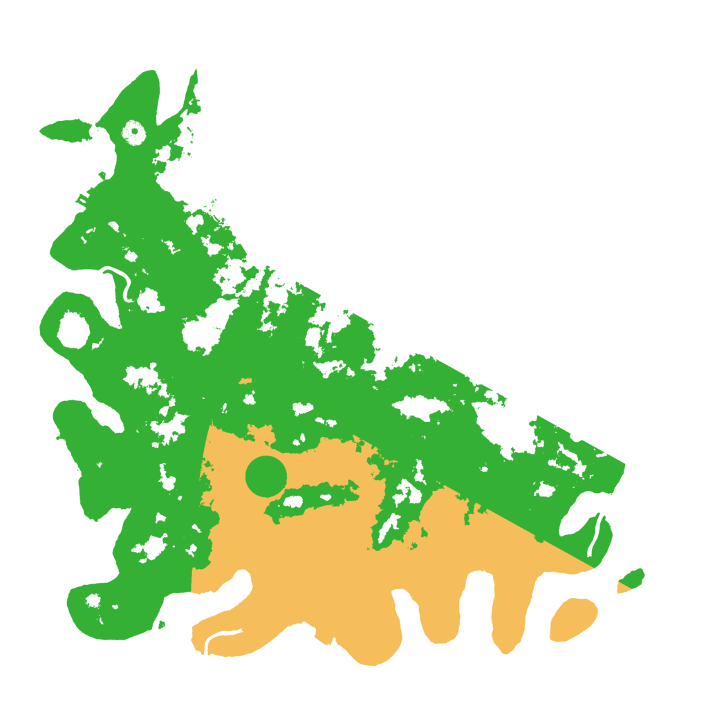 Biome Rust Map: Procedural Map, Size: 4500, Seed: 747963230