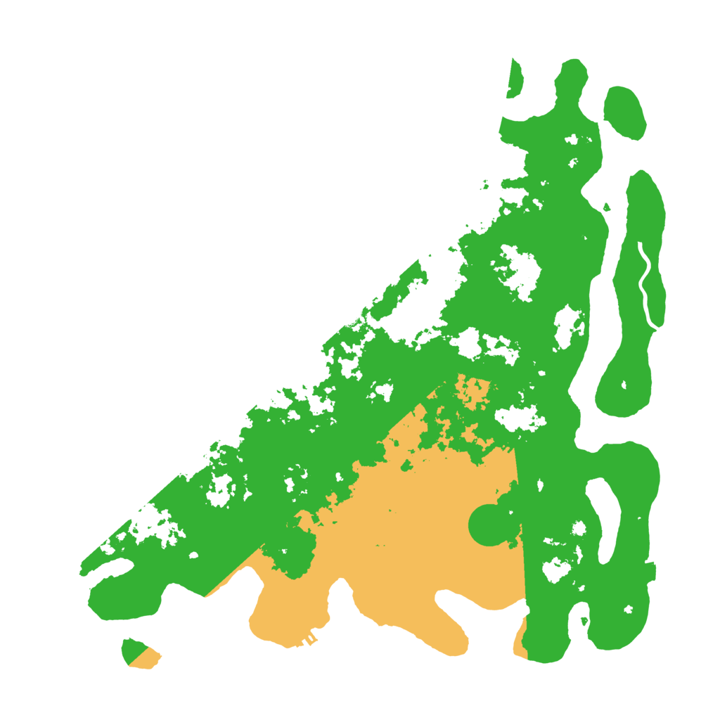 Biome Rust Map: Procedural Map, Size: 4500, Seed: 704399892