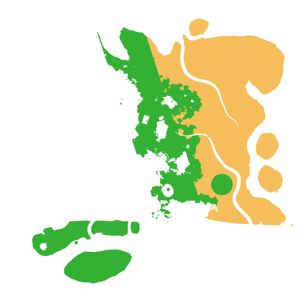 Biome Rust Map: Procedural Map, Size: 3750, Seed: 1453788193