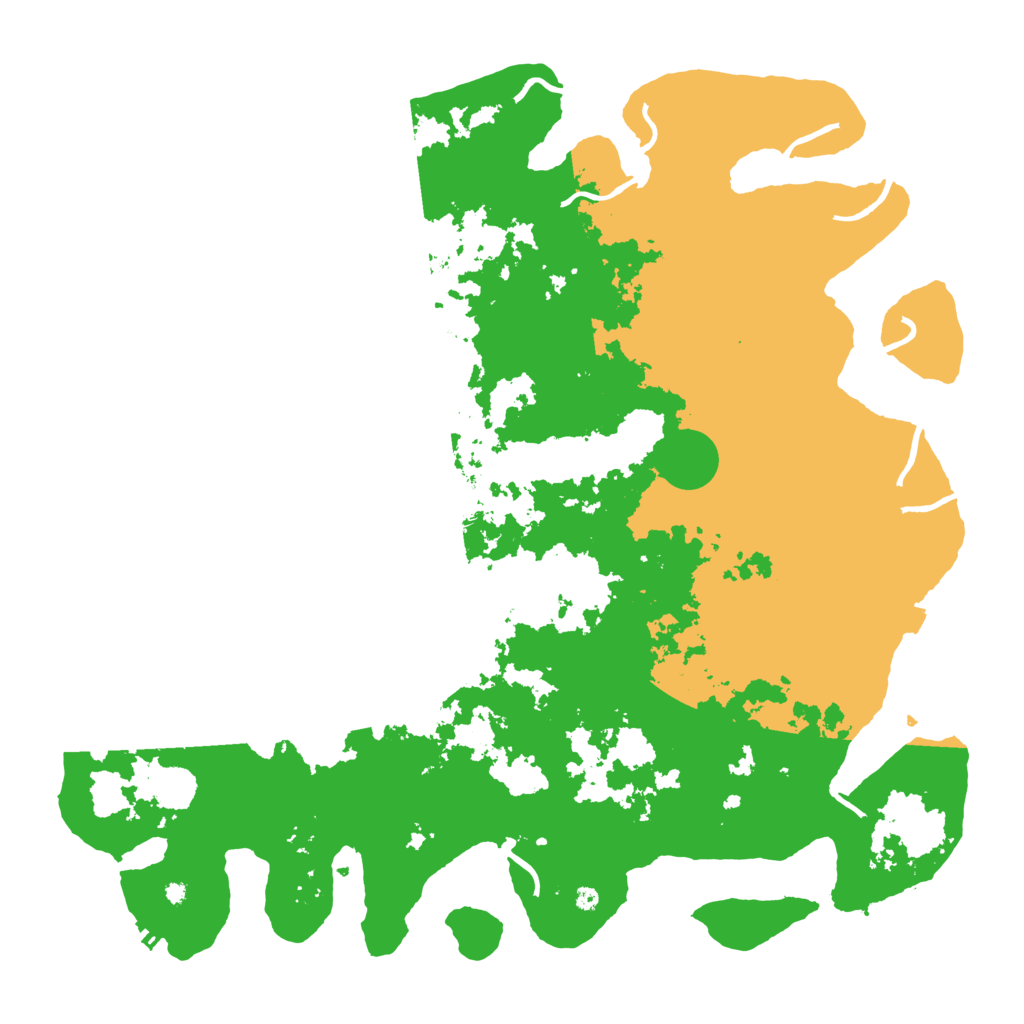 Biome Rust Map: Procedural Map, Size: 4500, Seed: 728616027