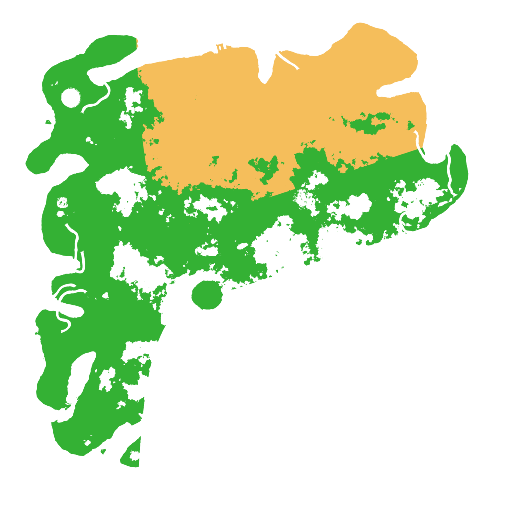 Biome Rust Map: Procedural Map, Size: 4700, Seed: 1458421221