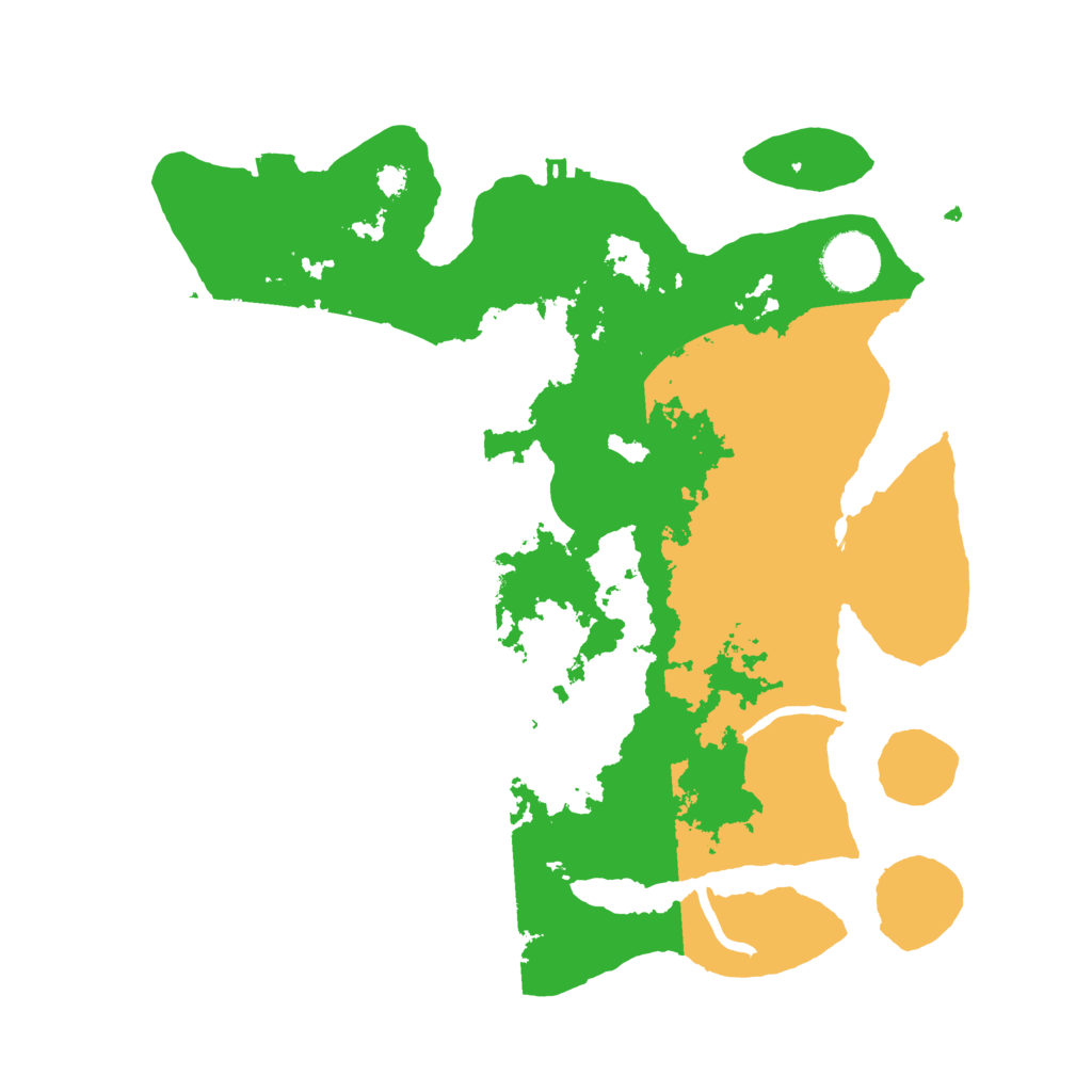 Biome Rust Map: Procedural Map, Size: 3250, Seed: 1355951307