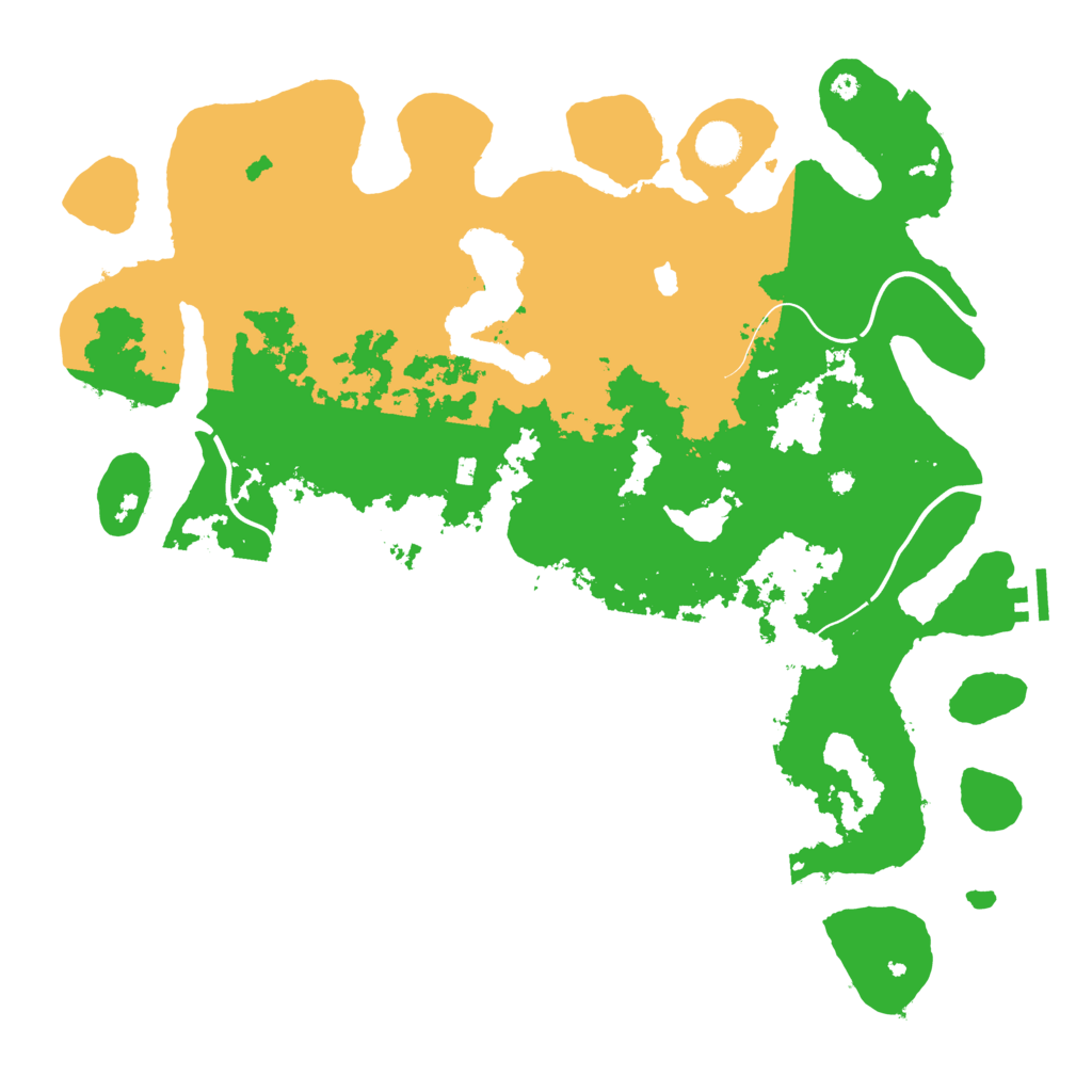 Biome Rust Map: Procedural Map, Size: 4250, Seed: 2124585422