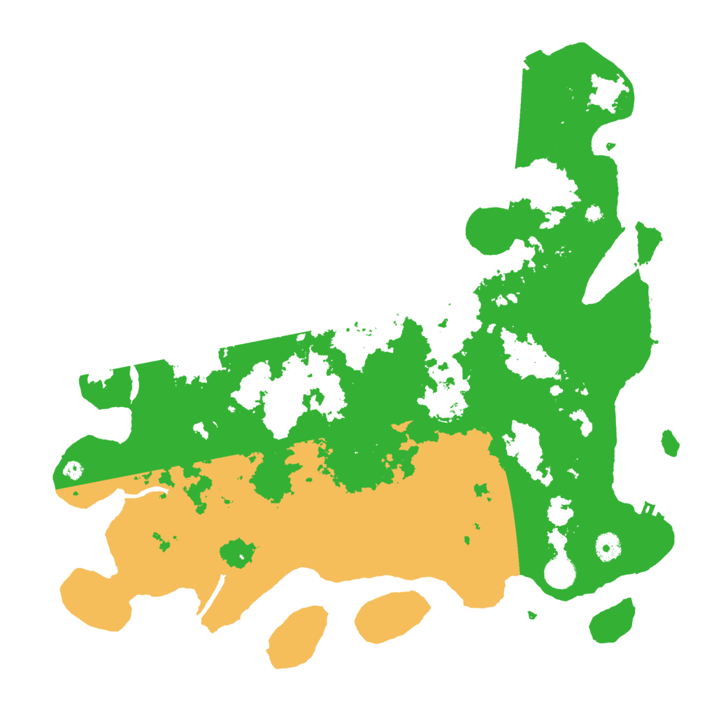 Biome Rust Map: Procedural Map, Size: 4000, Seed: 2395732