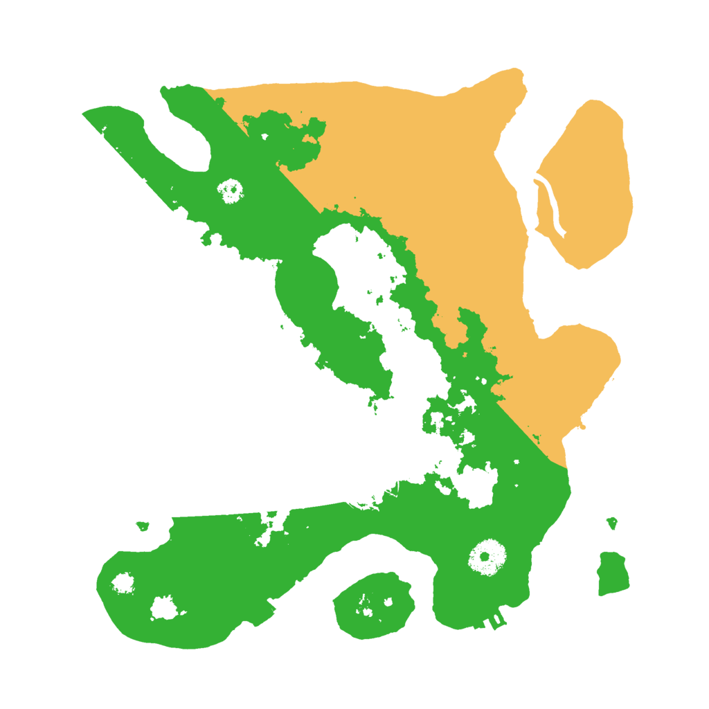 Biome Rust Map: Procedural Map, Size: 3000, Seed: 2046974021