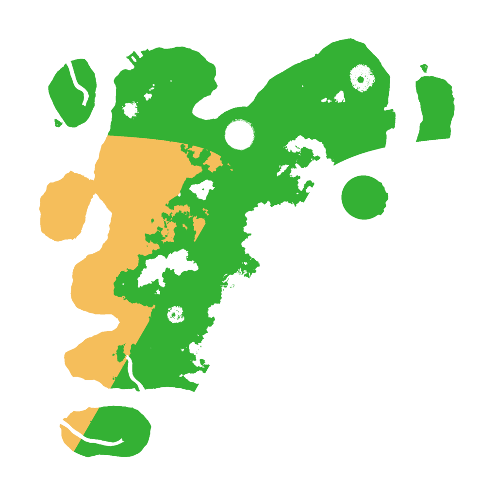 Biome Rust Map: Procedural Map, Size: 3000, Seed: 182006888