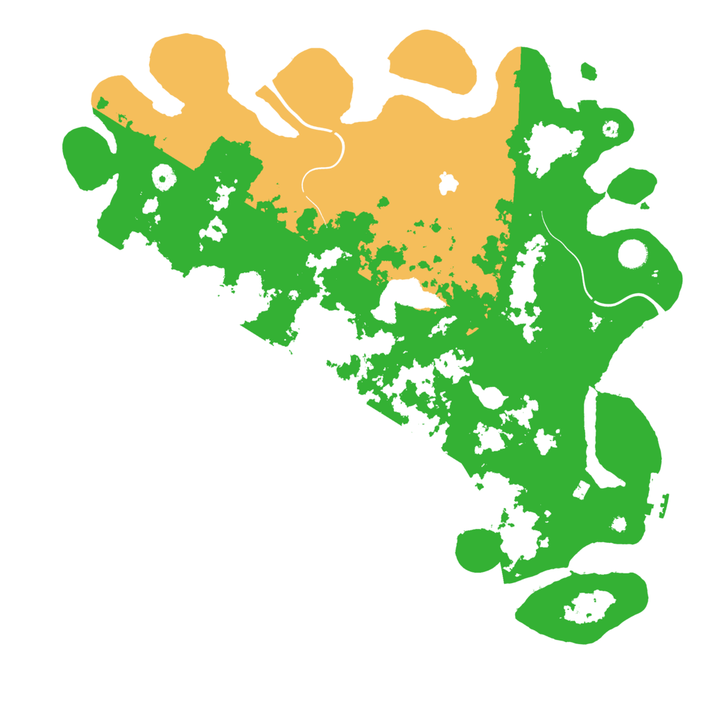 Biome Rust Map: Procedural Map, Size: 4300, Seed: 1874284279