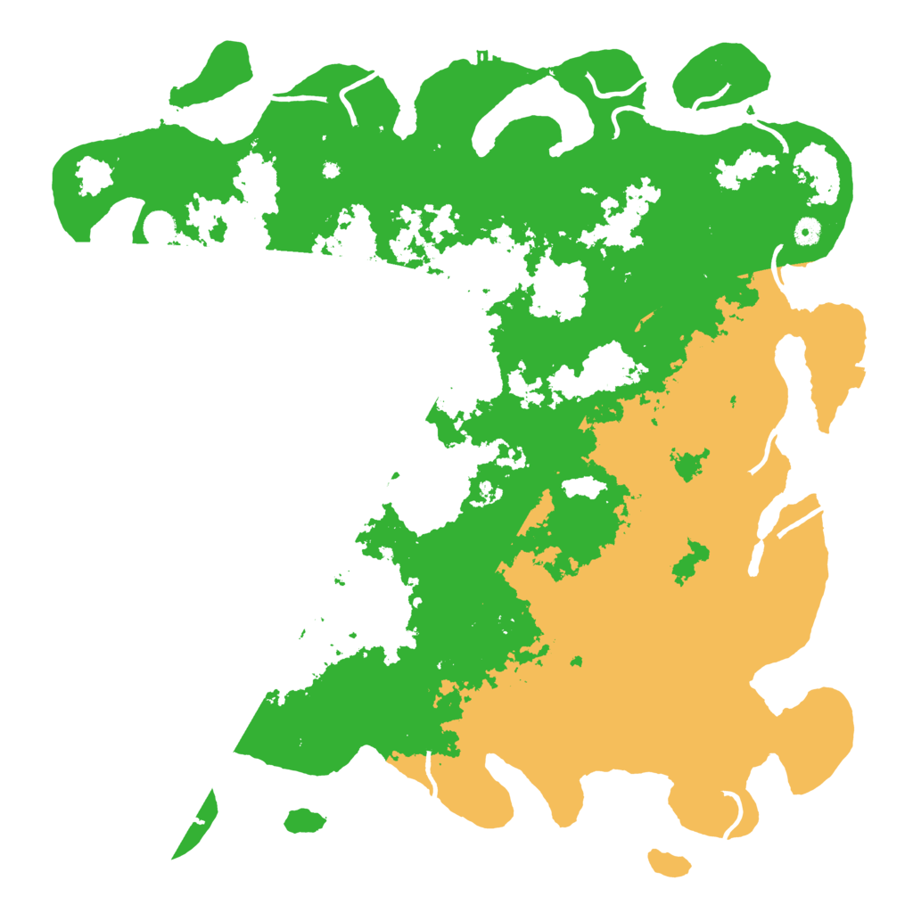 Biome Rust Map: Procedural Map, Size: 5000, Seed: 159900026