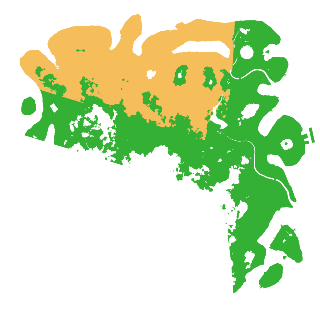 Biome Rust Map: Procedural Map, Size: 4250, Seed: 1215142078